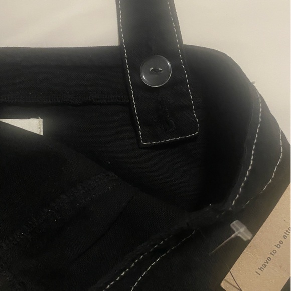 NWT Reformation Amory Wide-Leg Jumpsuit in Wash Black - Size 12 - Picture 6 of 13